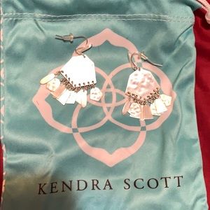 Kendra Scott Liz statement earring silver